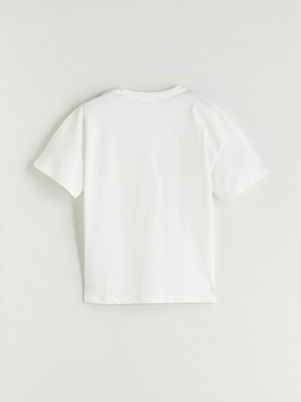 Ekru Bisiklet Yaka My Melody Baskılı Kız Çocuk Pijama Üst-2