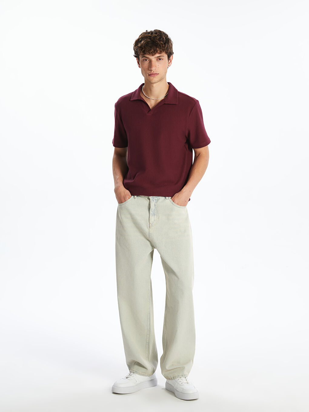 XSIDE Men's Polo Neck T-Shirt -S5PM41Z8-YRP