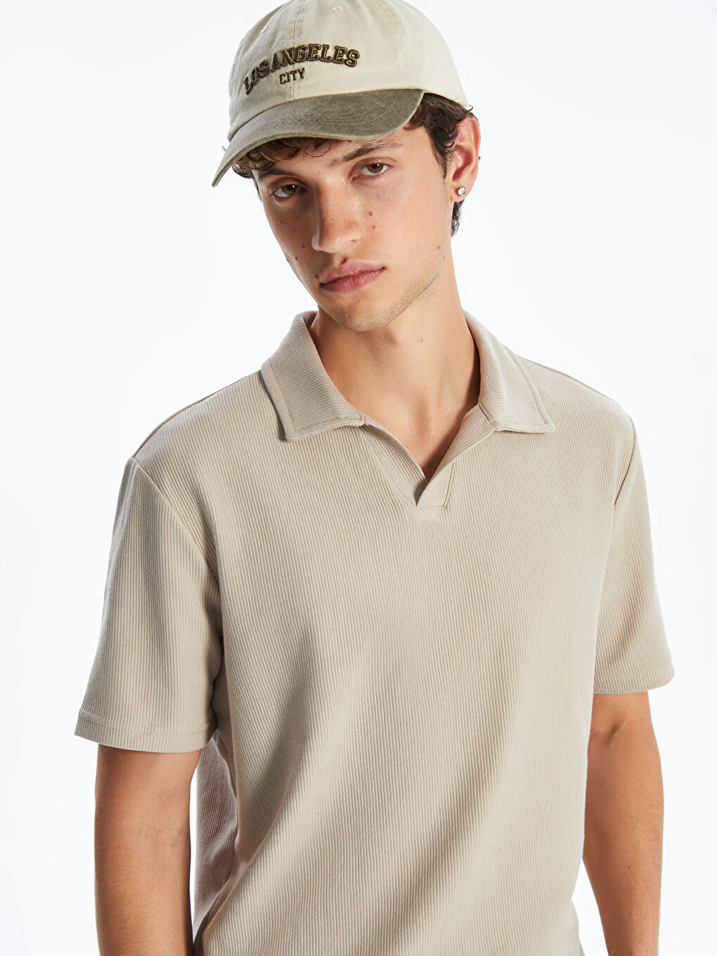 XSIDE Men's Polo Neck T-Shirt -S5PM41Z8-ZCU