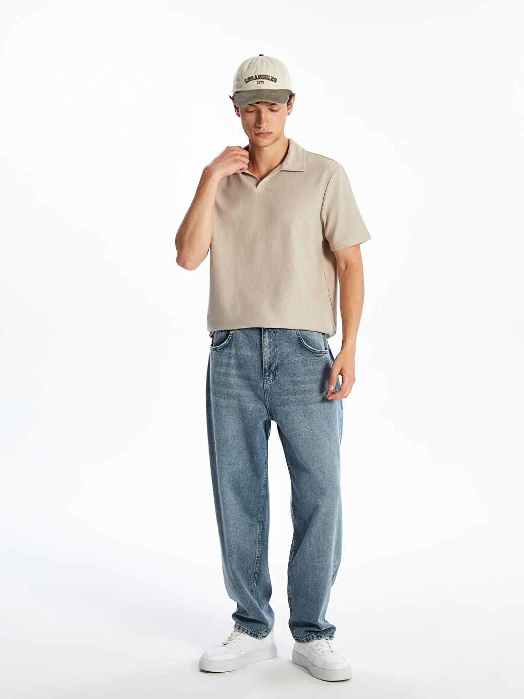 XSIDE Men's Polo Neck T-Shirt -S5PM41Z8-ZCU