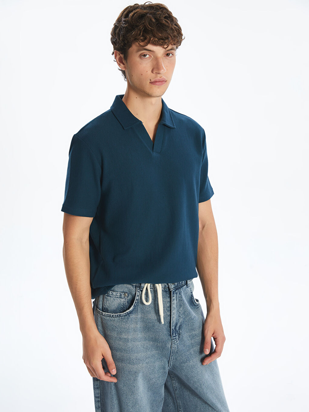XSIDE Men's Polo Neck T-Shirt -S5PM41Z8-ZHX