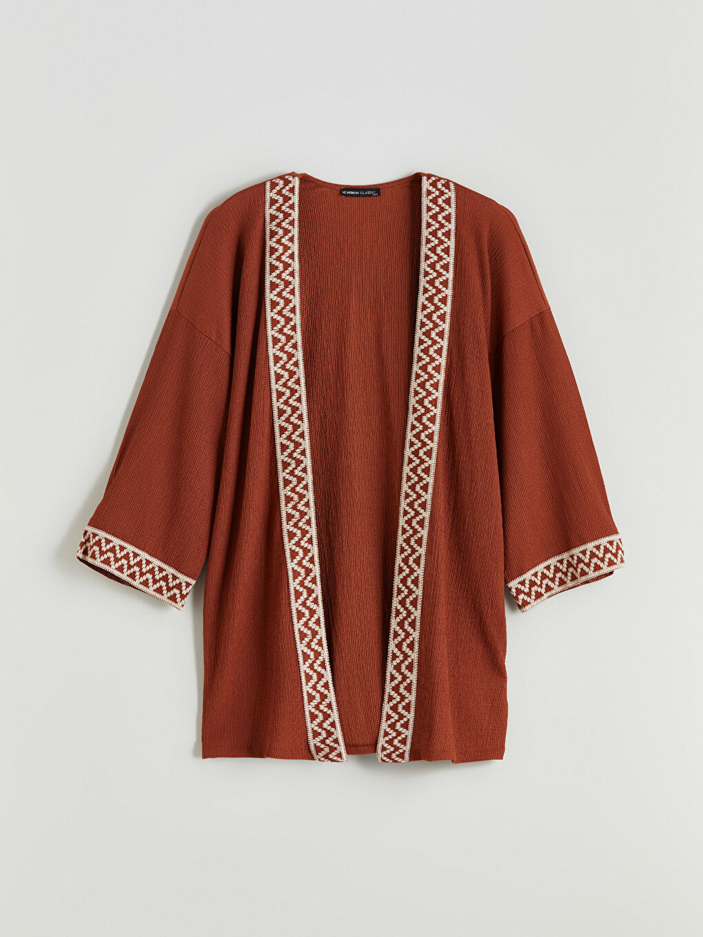 LCWAIKIKI Classic Woman BROWN Cardigan -S5PM59Z8-R1W