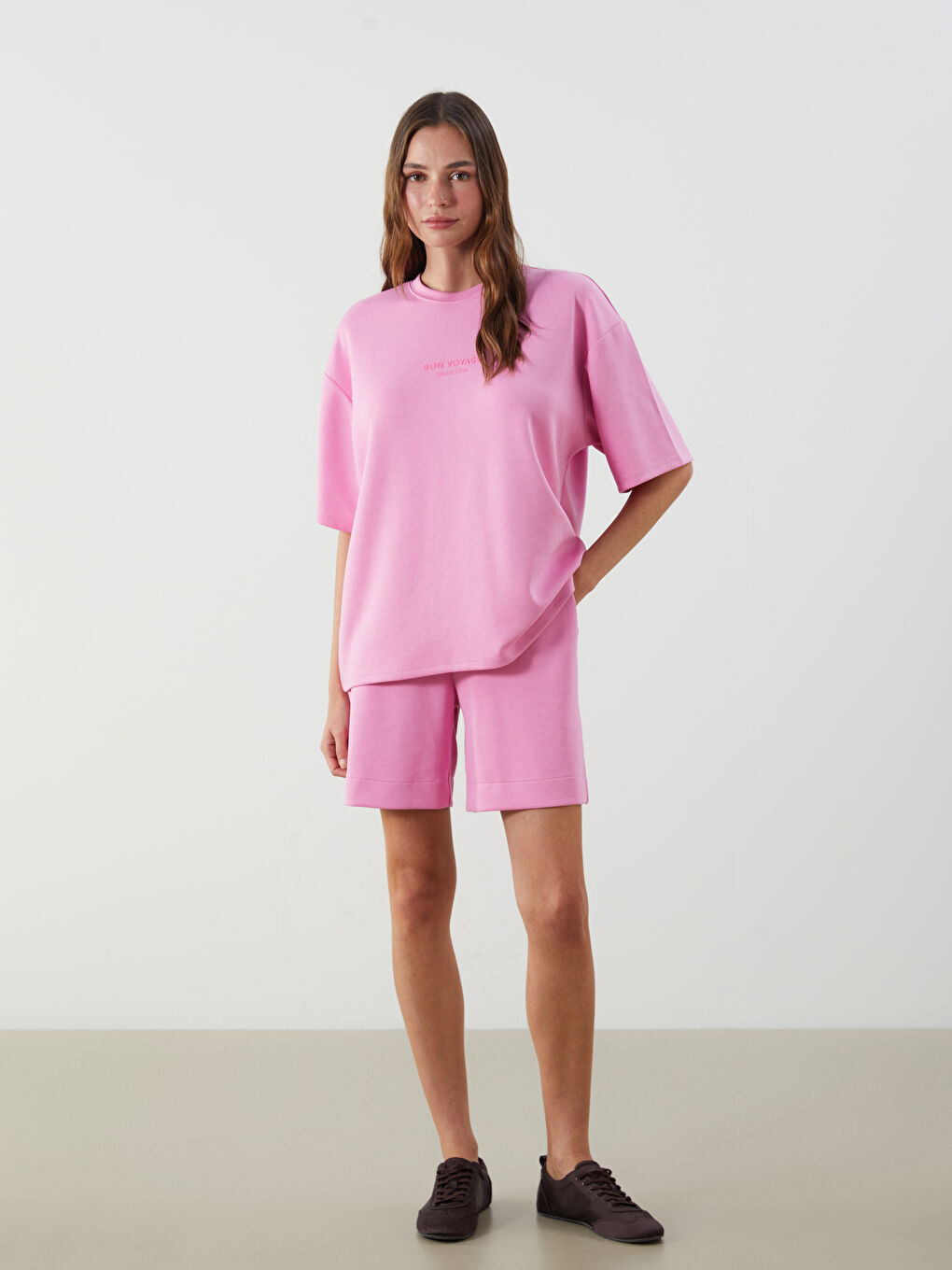 LCW Vision Elasticated Waist Women's Shorts -S5PM94Z8-FJA