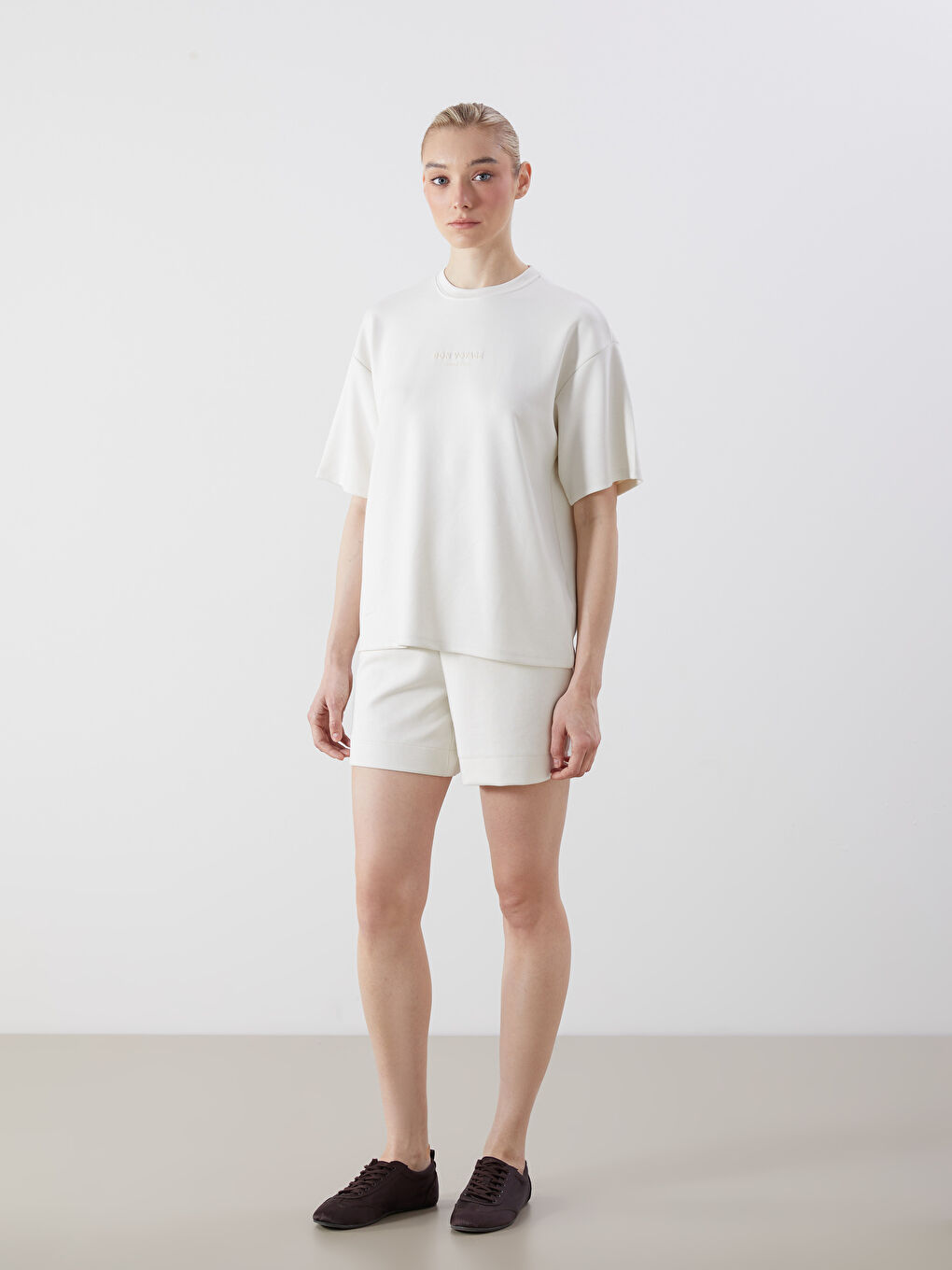 LCW Vision Elasticated Waist Women's Shorts -S5PM94Z8-LXJ