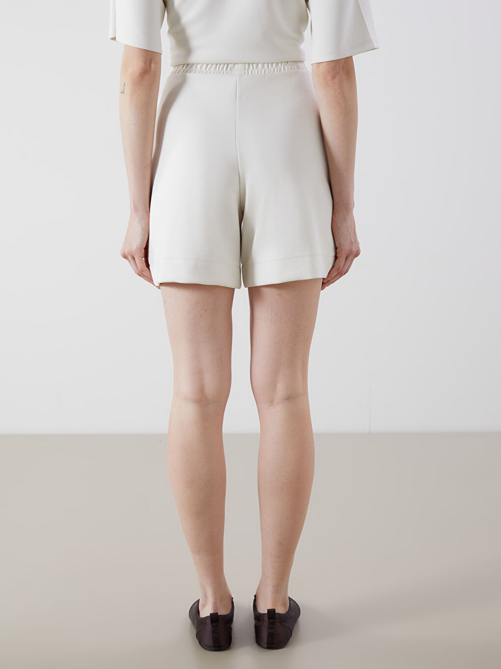 LCW Vision Elasticated Waist Women's Shorts -S5PM94Z8-LXJ
