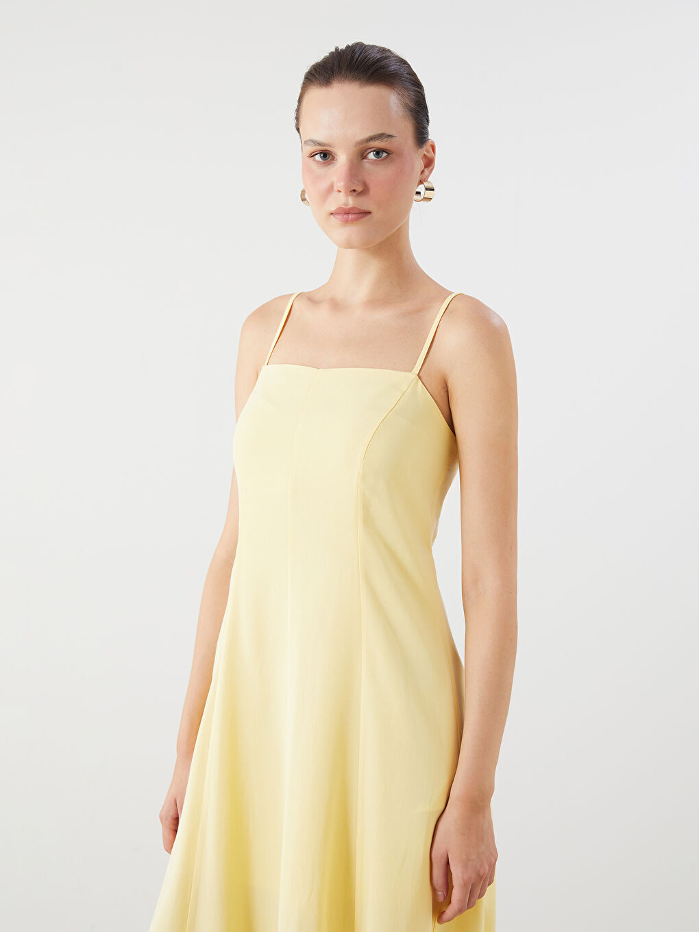 LCW Vision Woman YELLOW Dress -S5PM98Z8-FTY