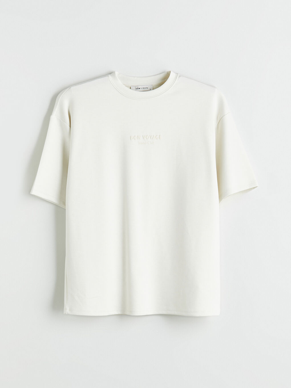 Crew Neck Printed Oversize Women's T-Shirt -S5PN00Z8-LXJ