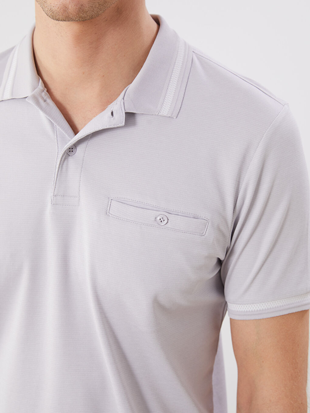 LCWAIKIKI Classic Man GREY T-Shirt -S5PN05Z8-MKJ