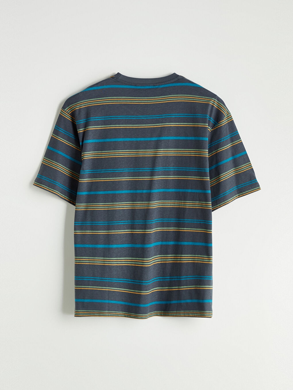 Crew Neck Striped Men's T-Shirt -S5PN27Z8-ZZ7
