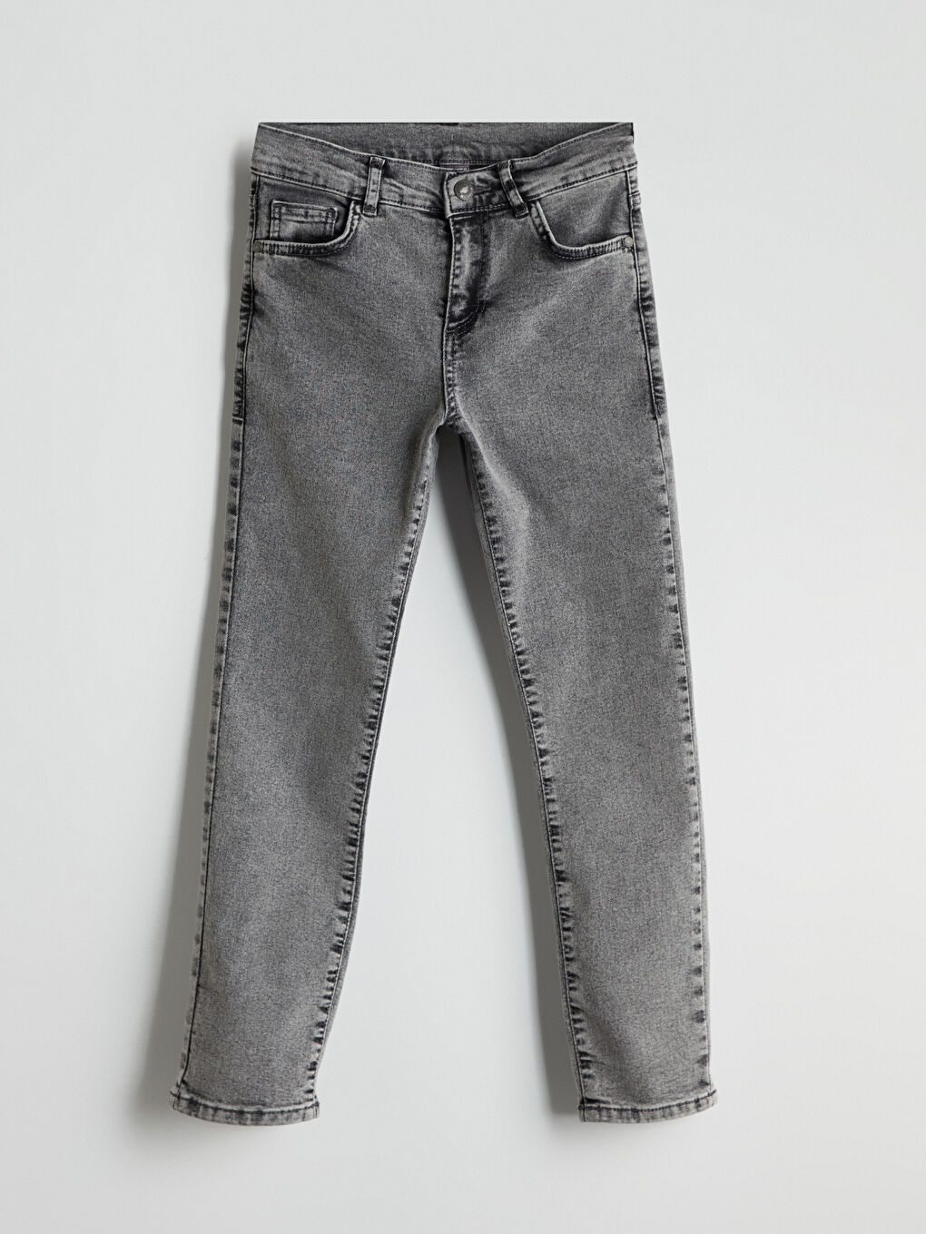Boy's Jean Trousers with Adjustable Elastic Waist -S5PN39Z4-GRD