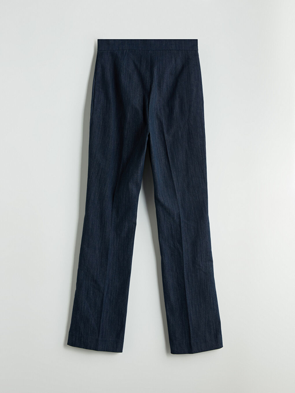 Waist Belted Wideleg Women's Jean Trousers -S5PN63Z8-309