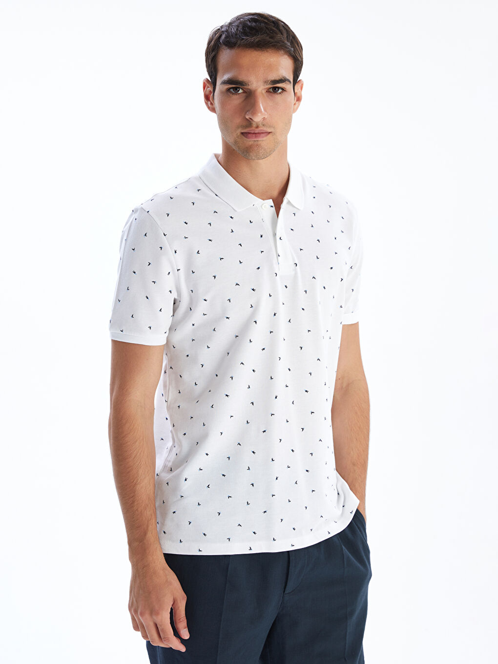 LCW Vision Men's Polo Neck T-Shirt -S5PN85Z8-J5E