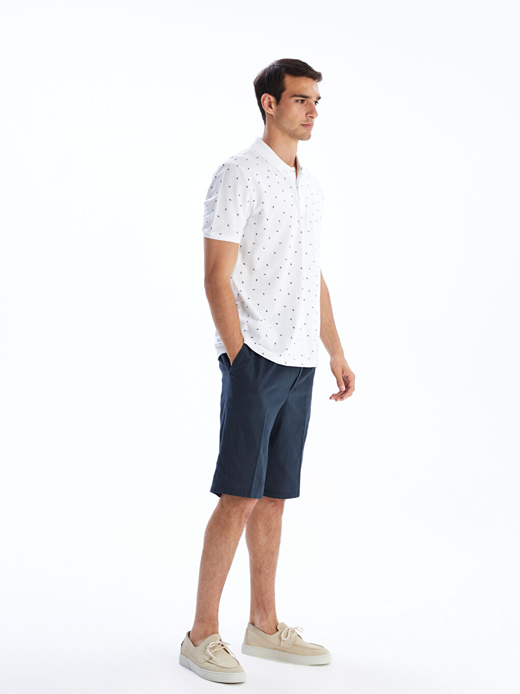 LCW Vision Men's Polo Neck T-Shirt -S5PN85Z8-J5E