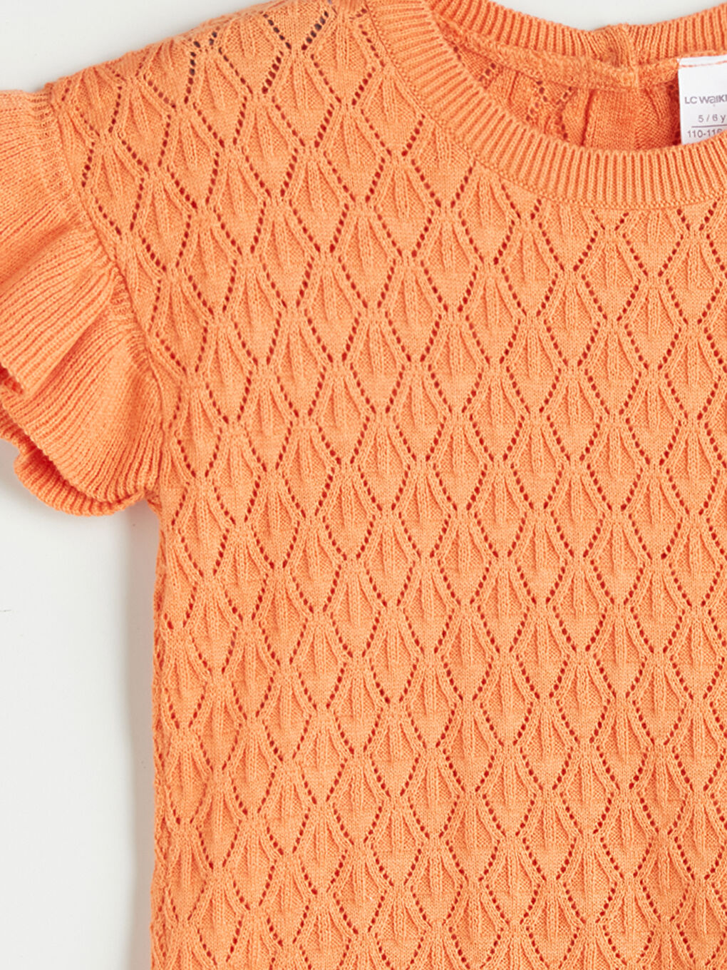 LCW Kids Girl CORAL Sweater -S5PO08Z1-FLF