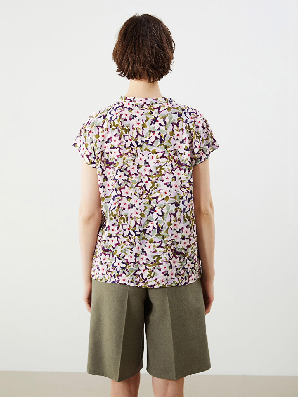 Woman GREEN Blouse -S5PO18Z8-LRR
