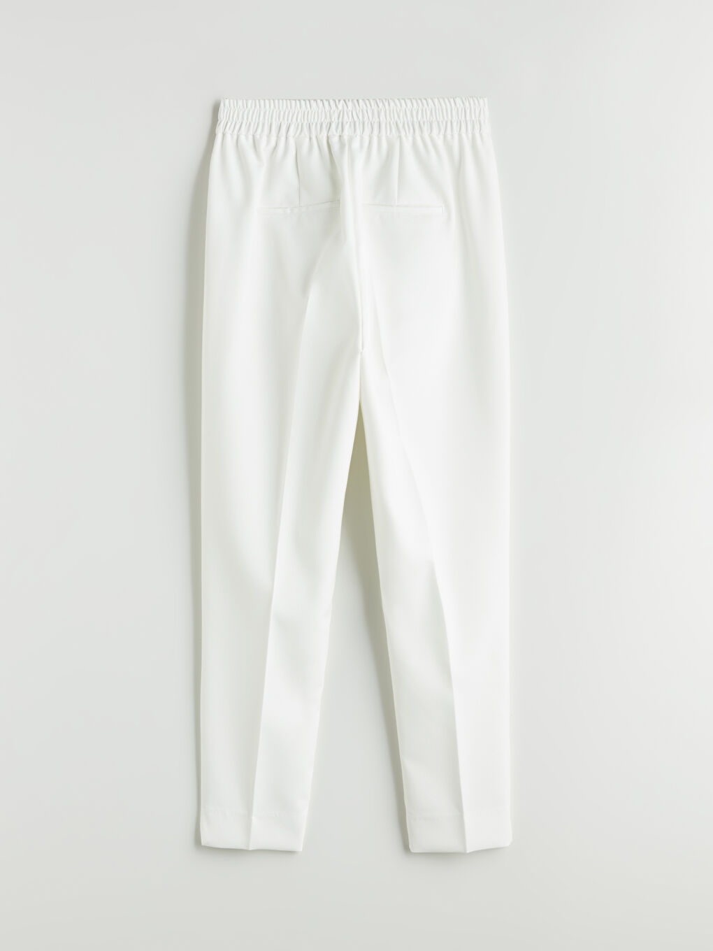 Elastic Waist Carrot Fit Women's Trousers -S5PO19Z8-Q6K
