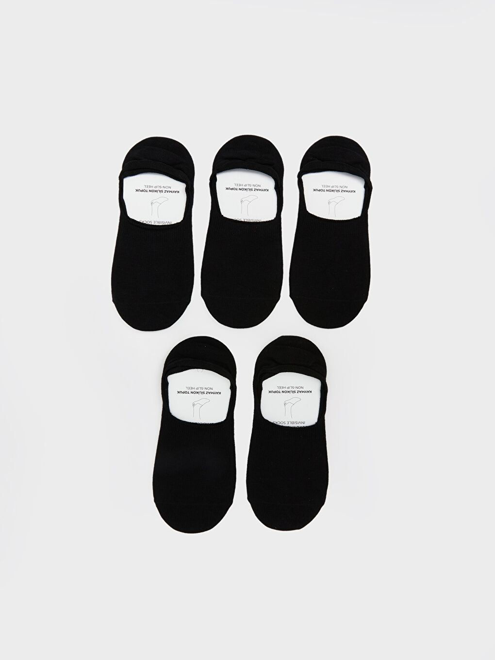 جوارب باليه رجالية من 5 قطع -S5PO23Z8-HEG
