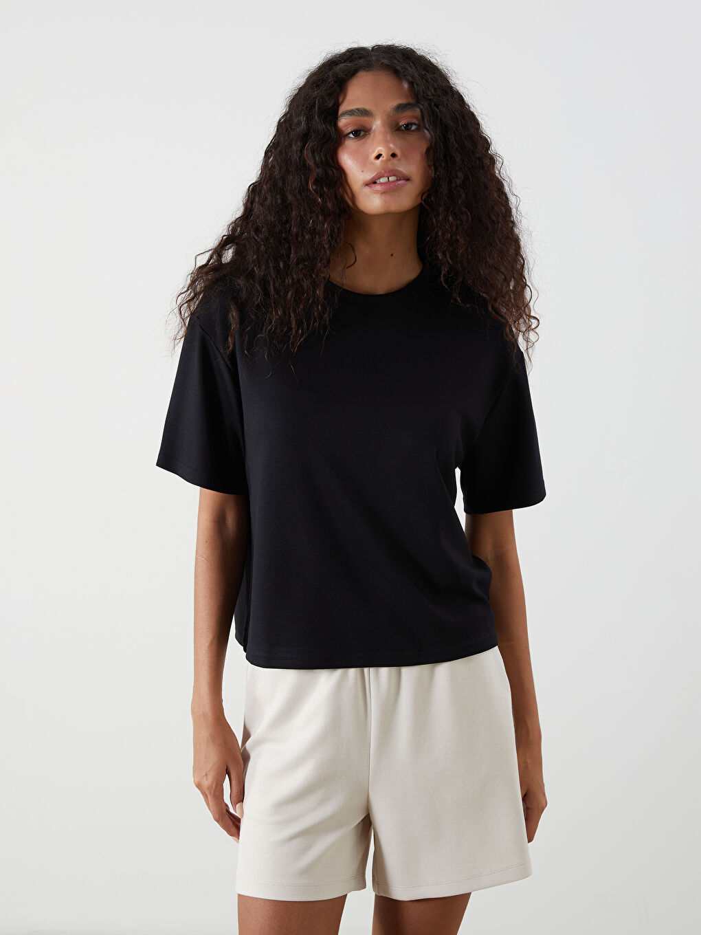 XSIDE Crew Neck Women's T-Shirt -S5PO25Z8-CVL
