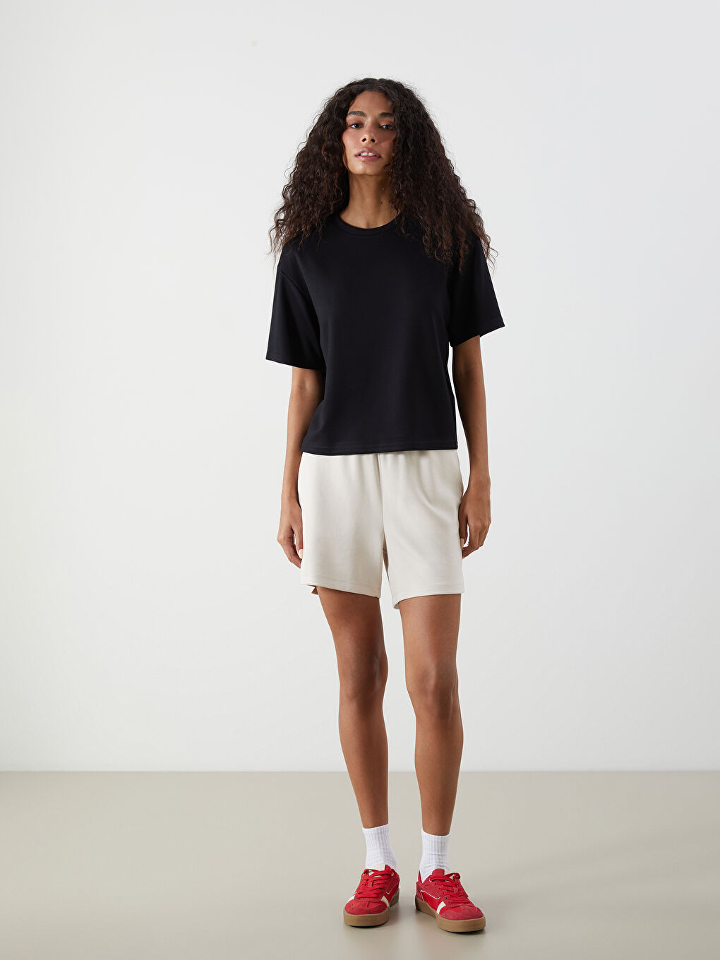 XSIDE Crew Neck Women's T-Shirt -S5PO25Z8-CVL