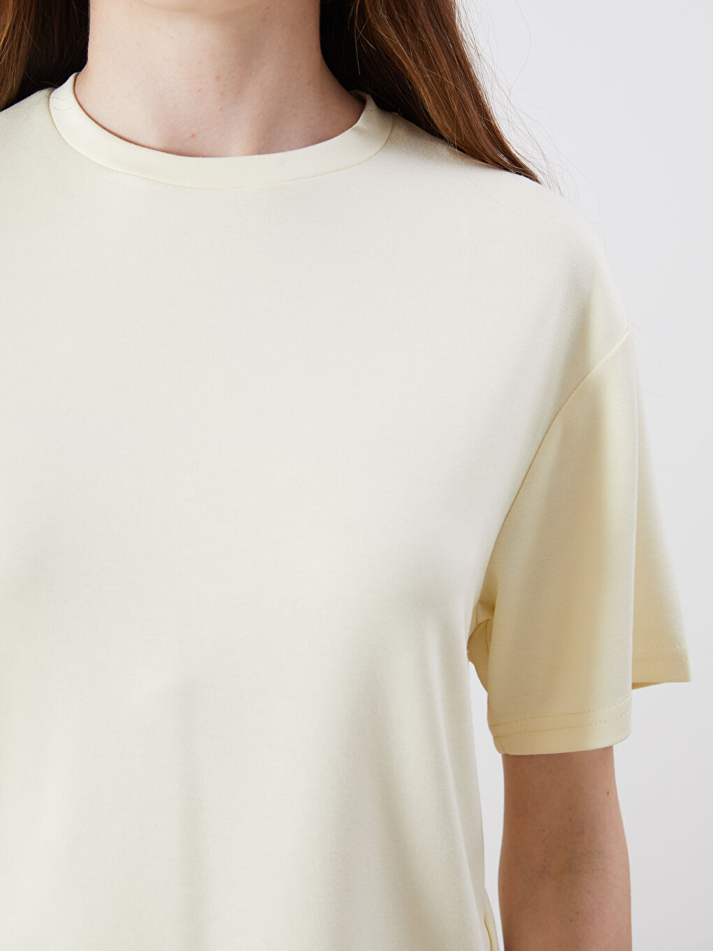 XSIDE Crew Neck Women's T-Shirt -S5PO25Z8-KRV