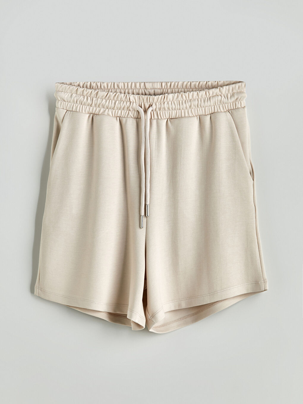Elasticated Waist Women's Shorts -S5PO26Z8-ZK9