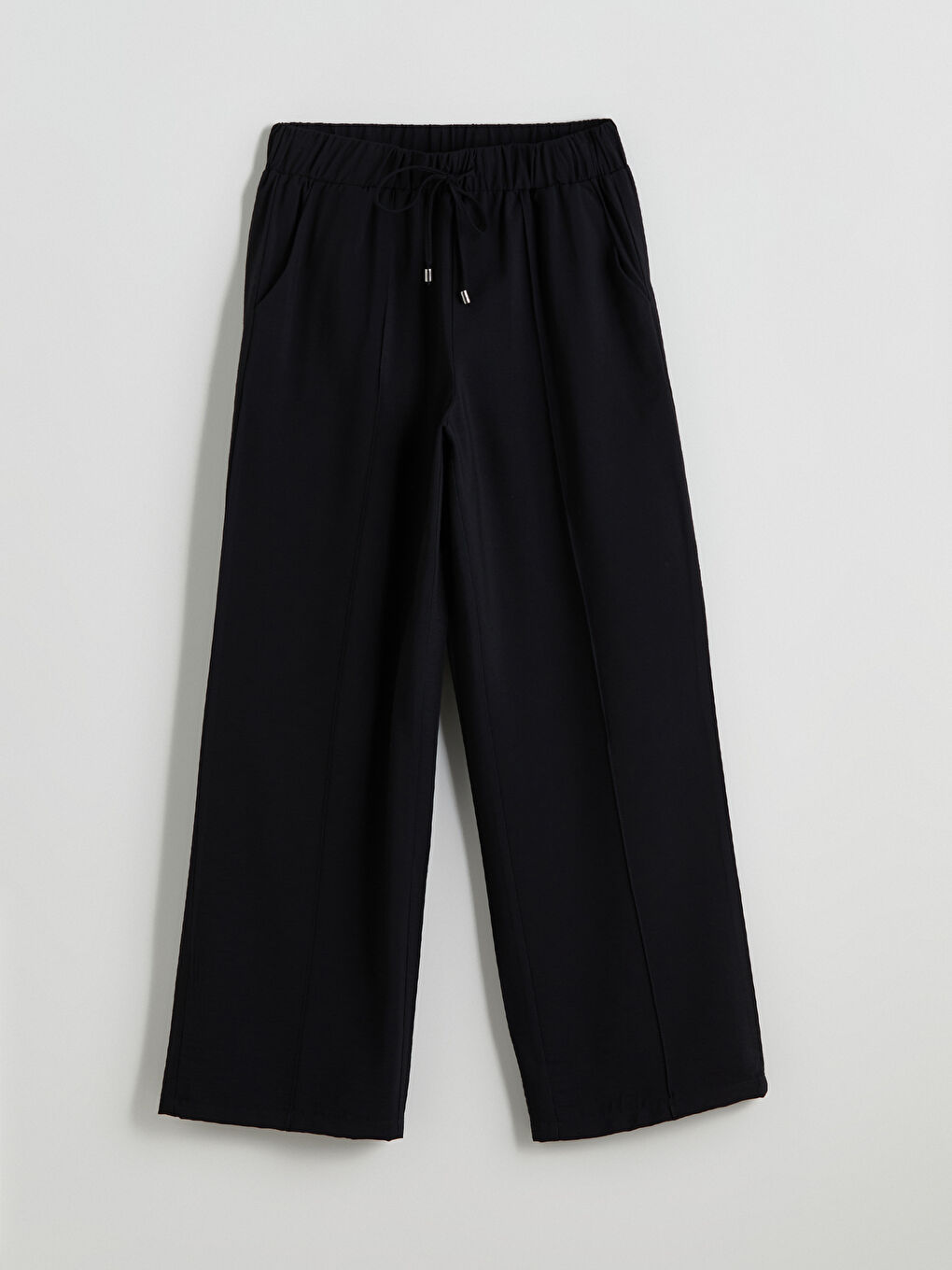 LCWAIKIKI Classic Elastic Waist Wide Leg Women's Trousers -S5PO54Z8-CVL