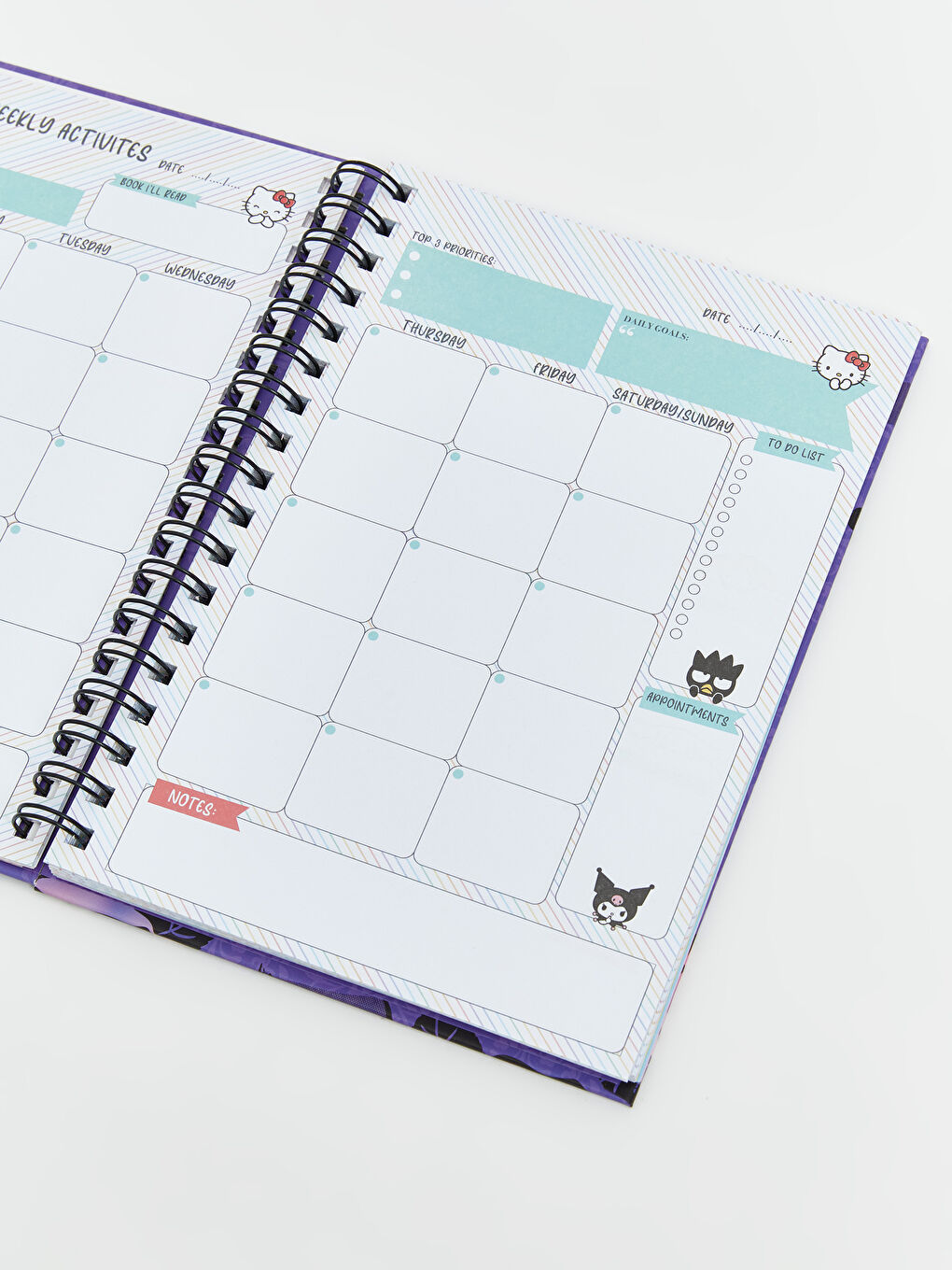 Kuromi Baskılı Çocuk Not Defteri-6