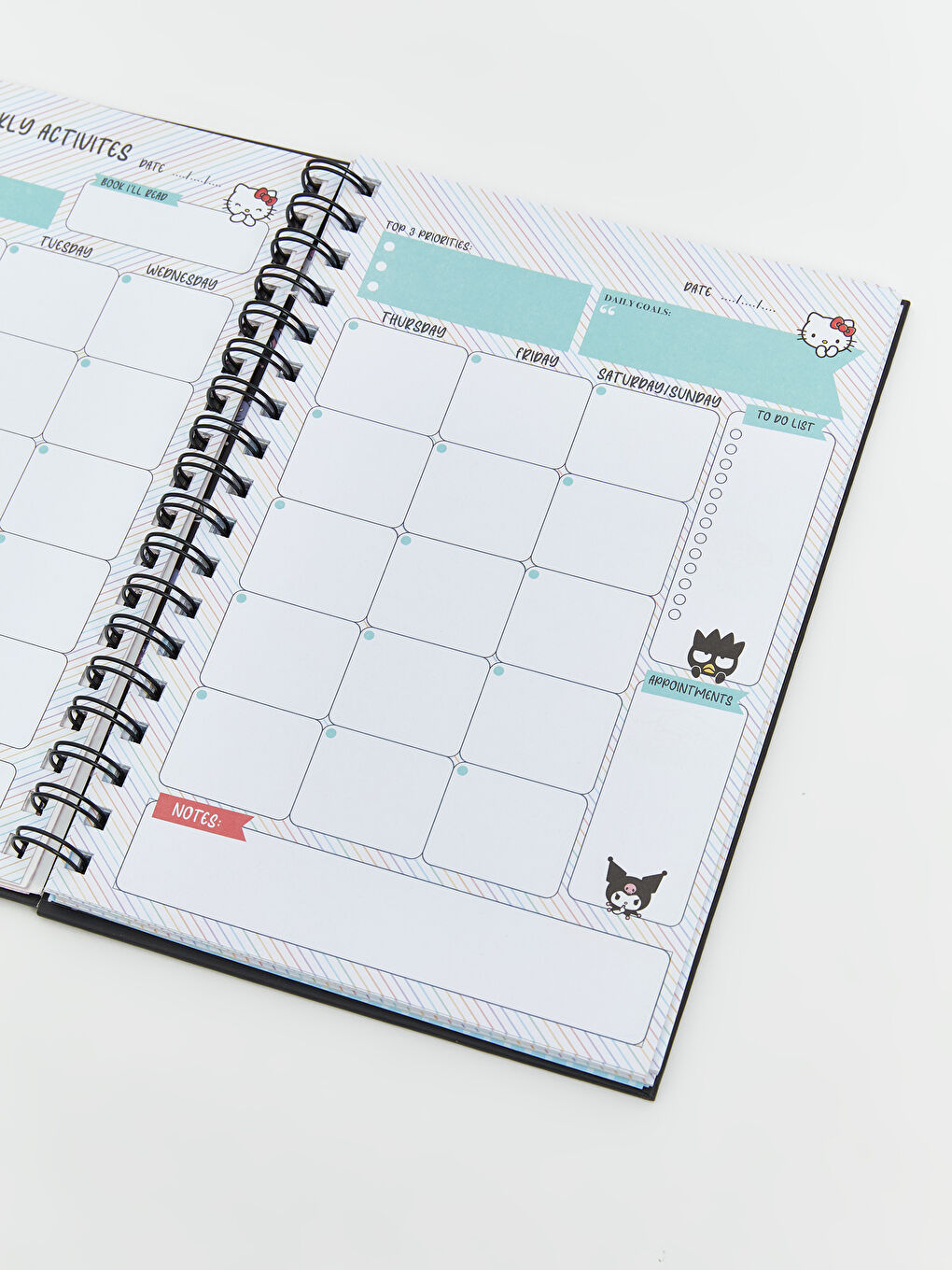 Kuromi Baskılı Çocuk Not Defteri-7