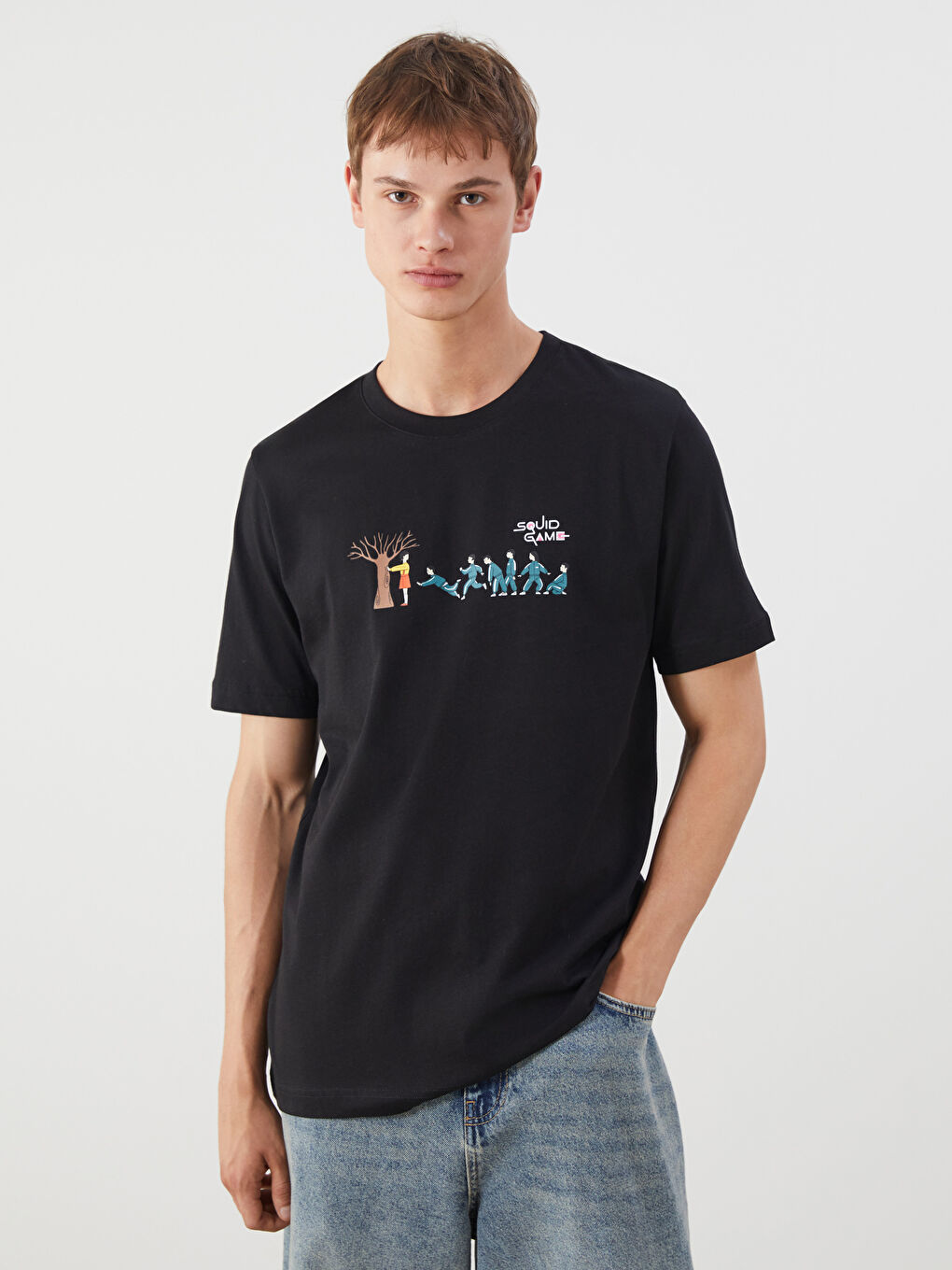 XSIDE Man BLACK T-Shirt -S5PP00Z8-CVL