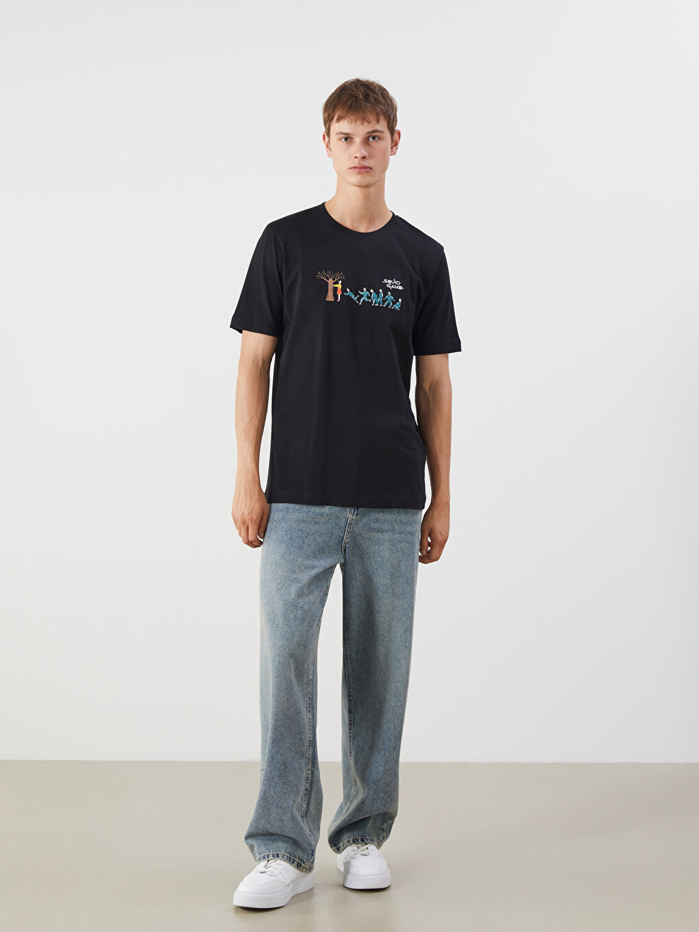 XSIDE Man BLACK T-Shirt -S5PP00Z8-CVL