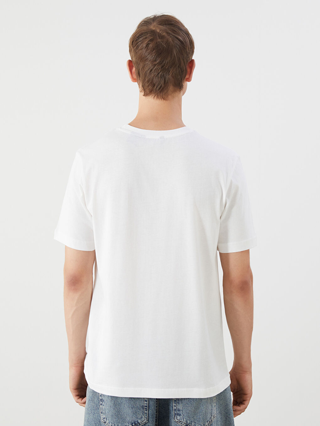 Man ECRU T-Shirt -S5PP01Z8-R9J