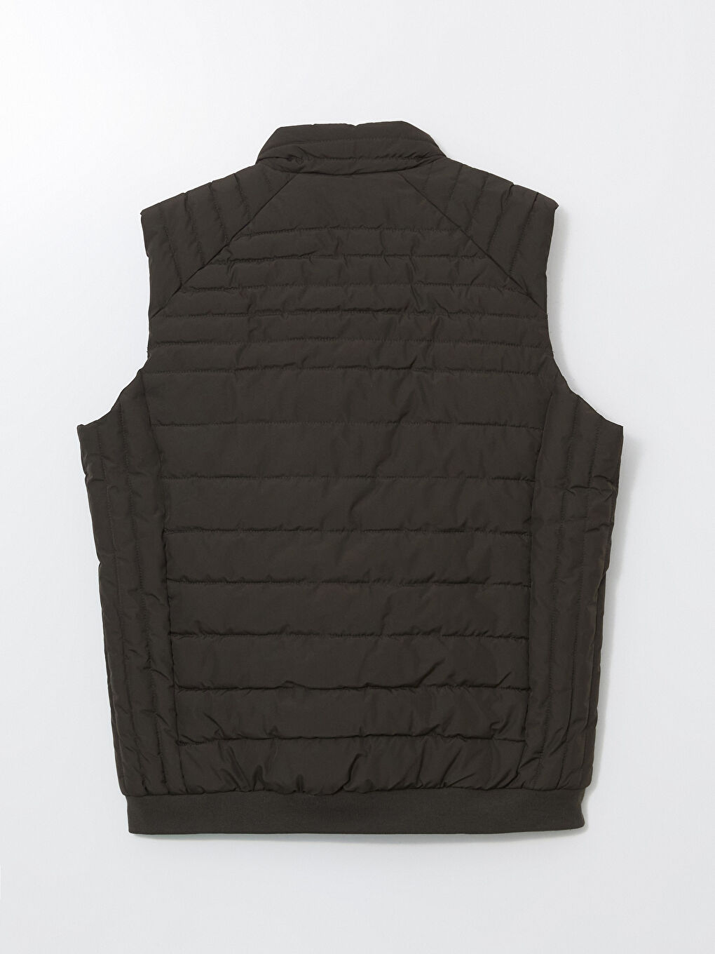 Standard Fit Funnel Neck Men's Puffer Gilet-11
