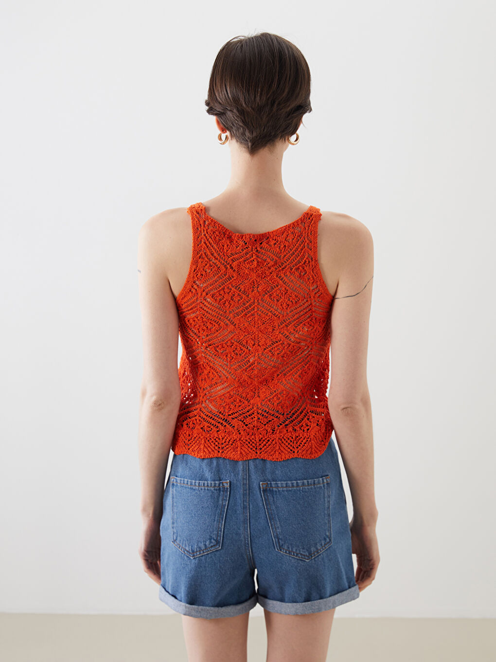 LCW Vision Woman ORANGE Blouse -S5PP32Z8-E25