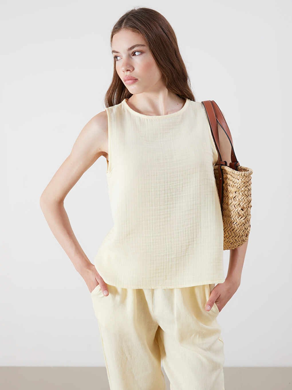 XSIDE Woman YELLOW Blouse -S5PP33Z8-ETY