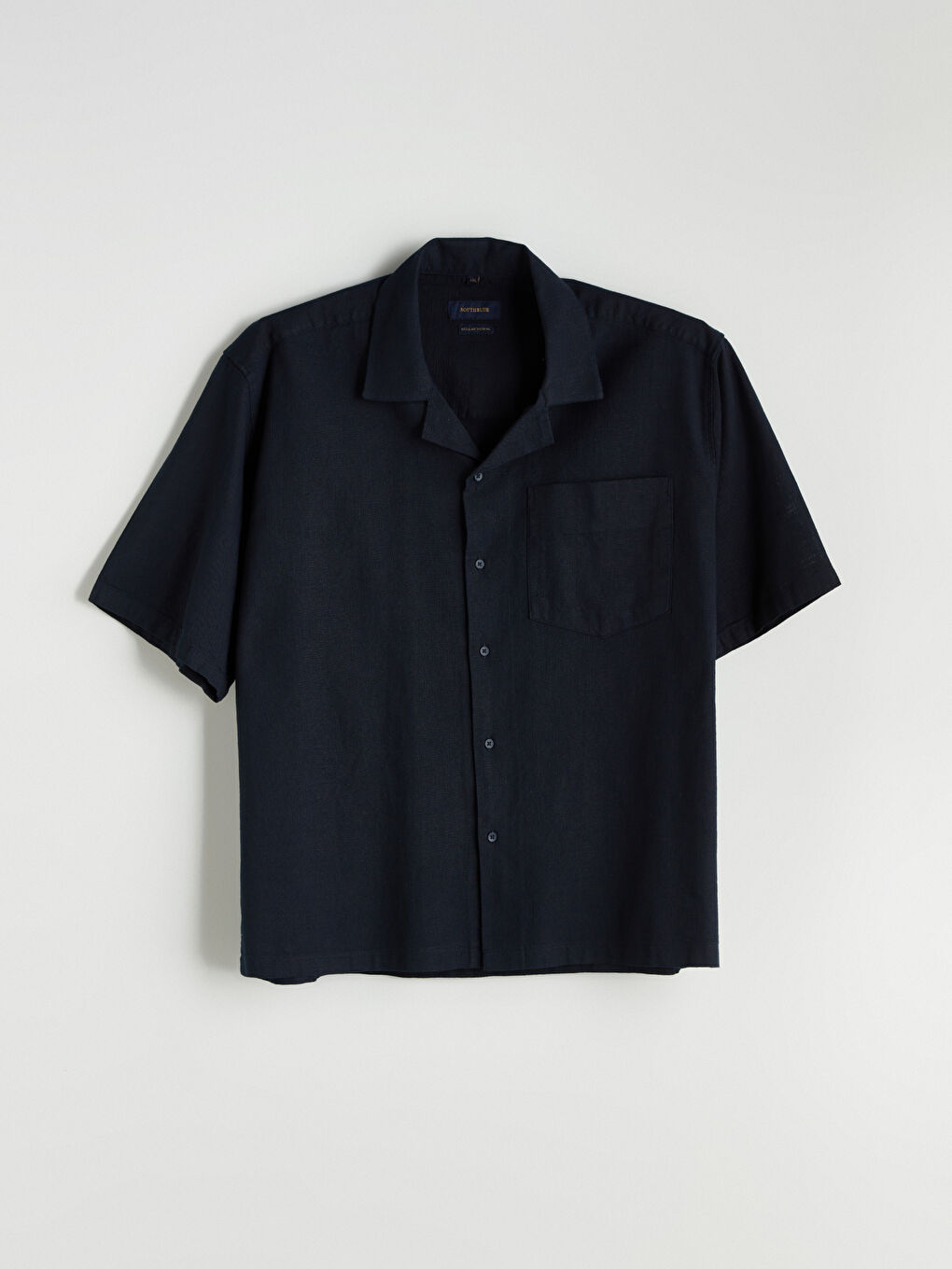 Regular Fit Short Sleeve Gabardine Men's Shirt -S5PP37Z8-RFH