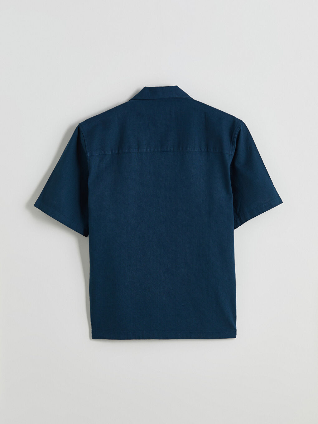 Regular Fit Short Sleeve Gabardine Men's Shirt -S5PP37Z8-CYB
