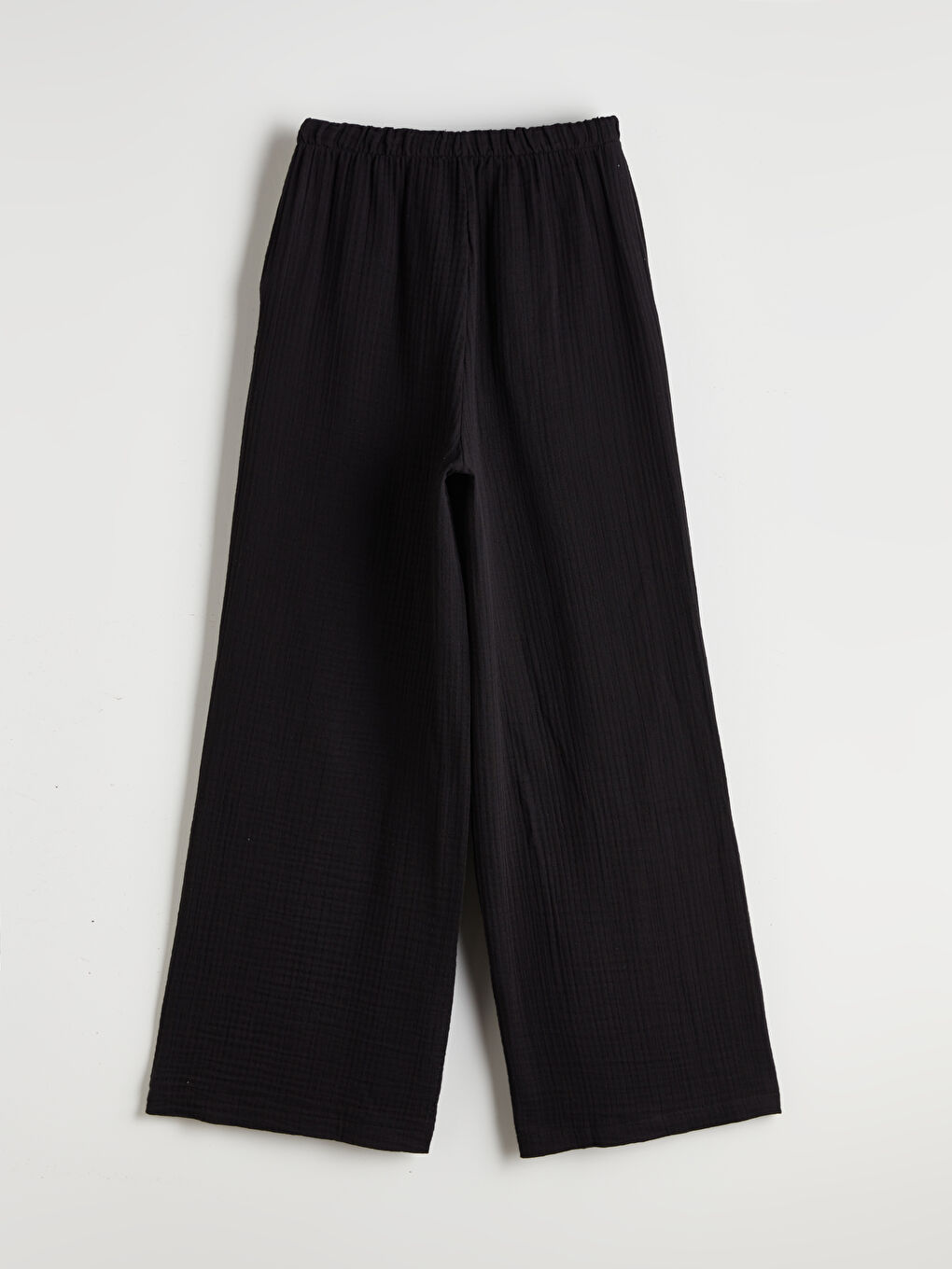 XSIDE Elasticated Waist Textured Women's Trousers -S5PP43Z8-CVL