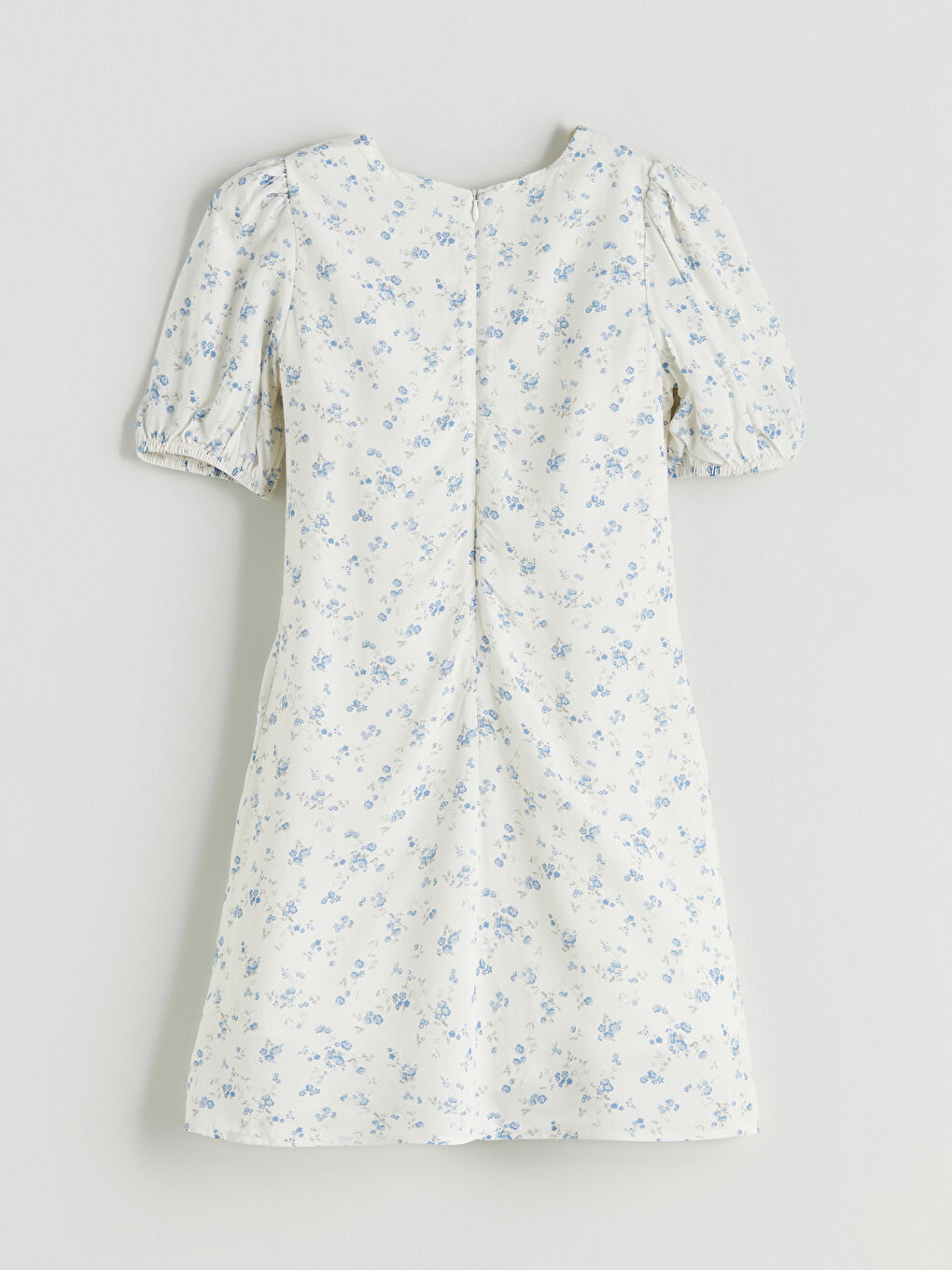 Crew Neck Floral Girls' Dress -S5PP60Z4-LRA