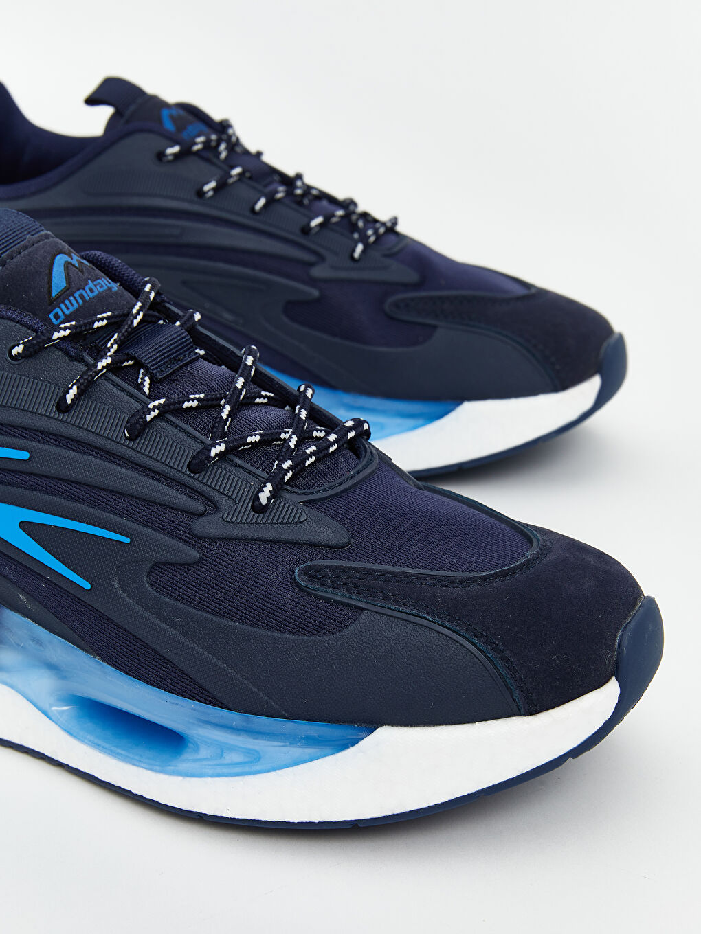 Lacivert Bağcıklı Erkek Spor Ayakkabı-2