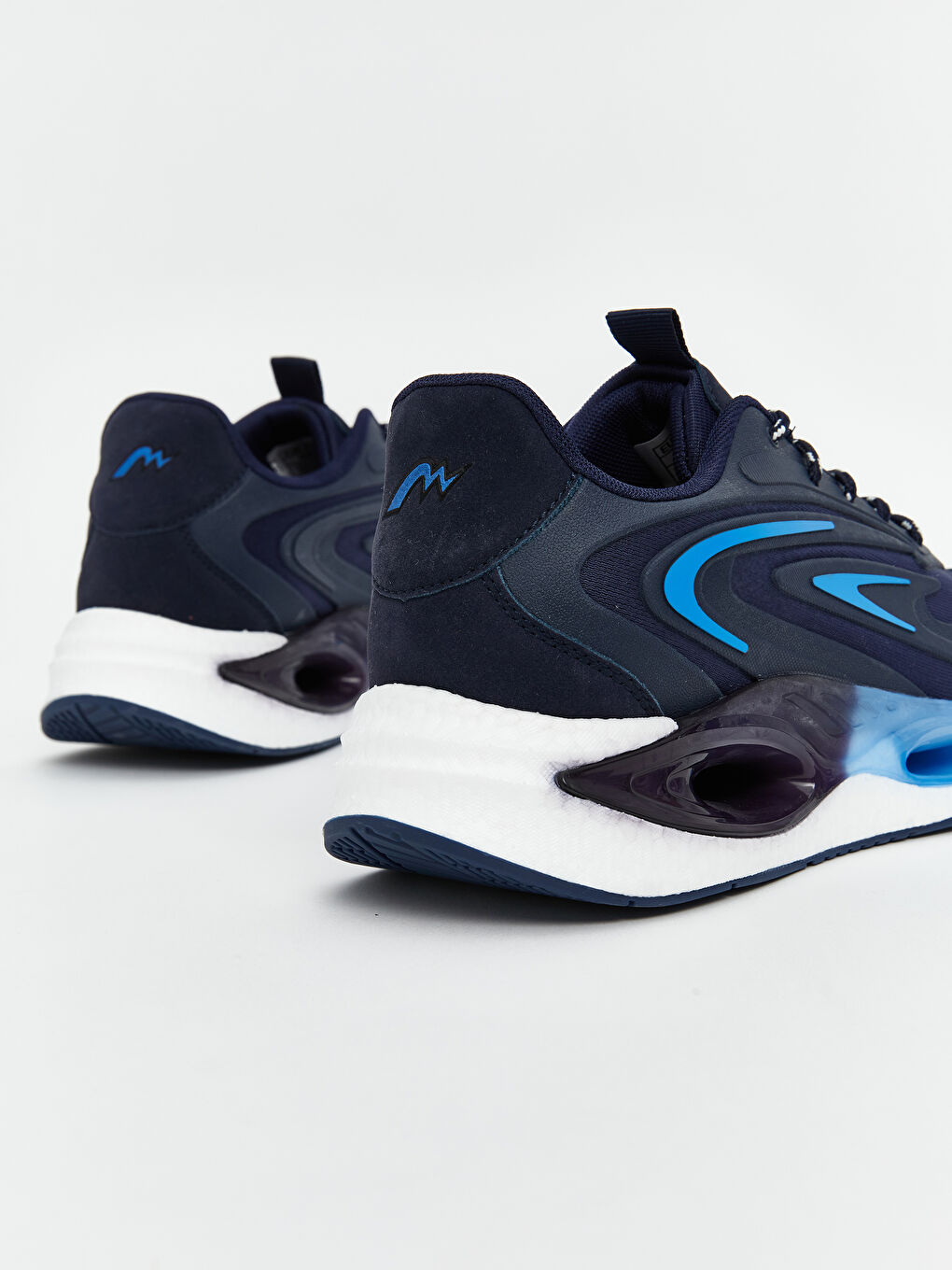 Lacivert Bağcıklı Erkek Spor Ayakkabı-4