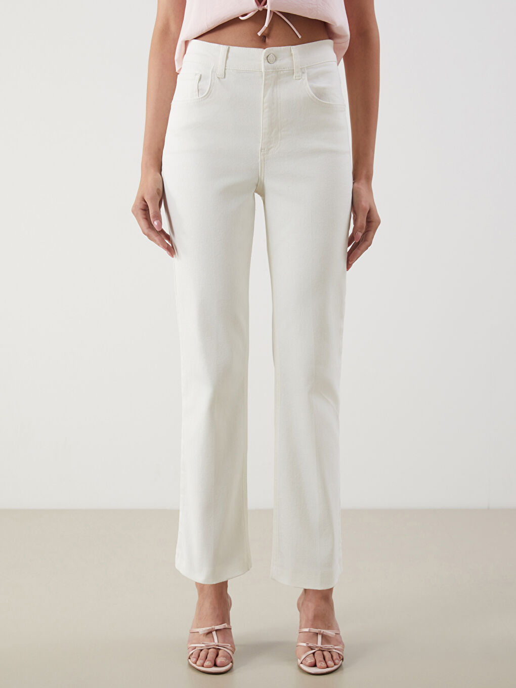 Woman WHITE Jeans -S5PQ18Z8-844