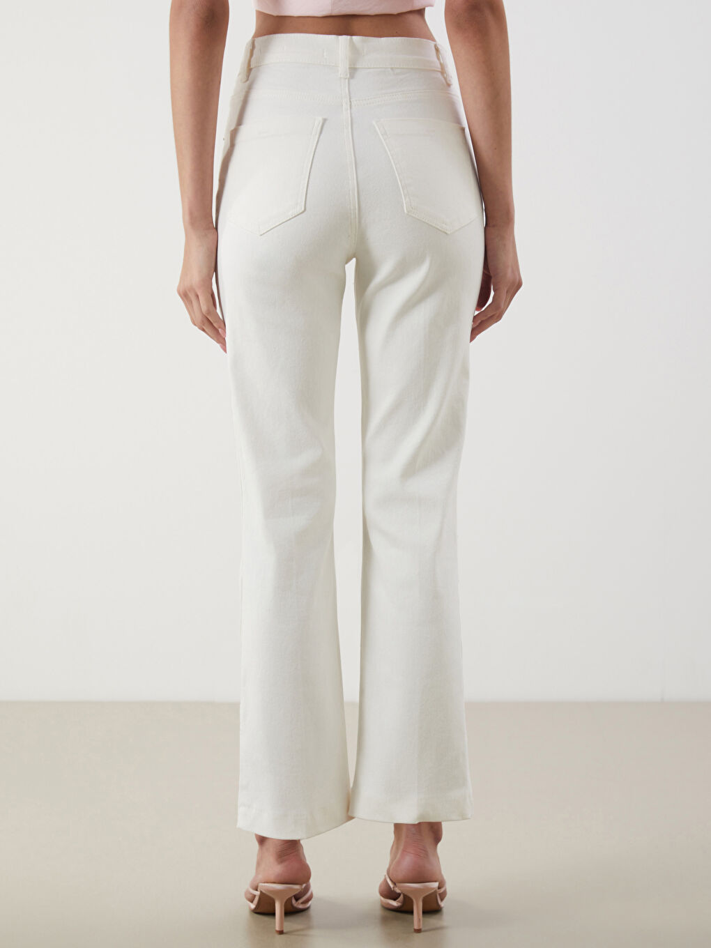 Woman WHITE Jeans -S5PQ18Z8-844
