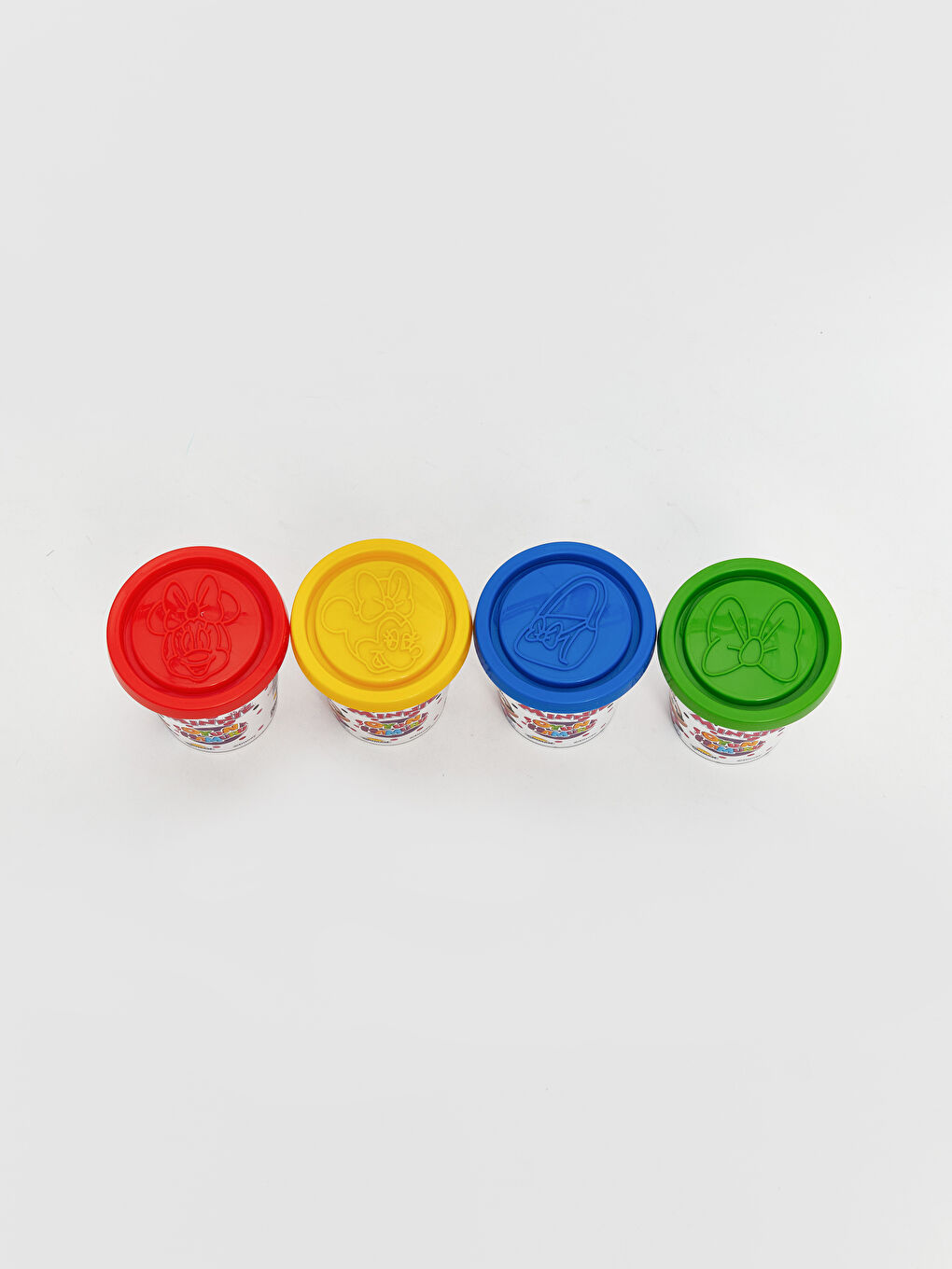 Minnie Mouse Baskılı 4 Parça Oyun Hamuru Seti-3