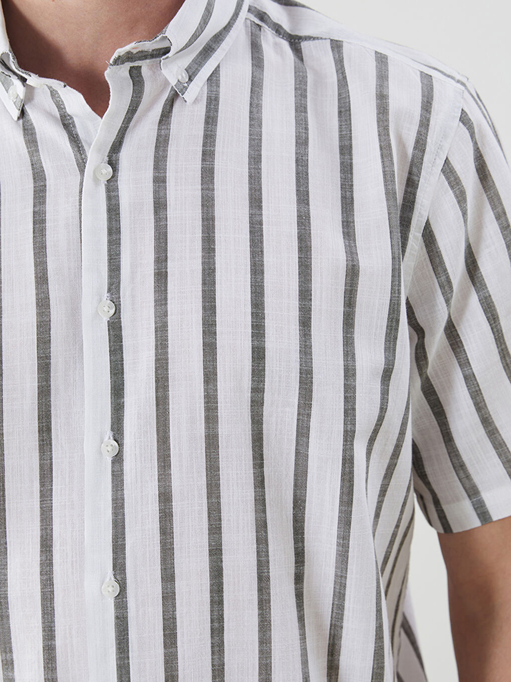 Regular Fit Short Sleeve Men's Shirt -S5PQ37Z8-CTA