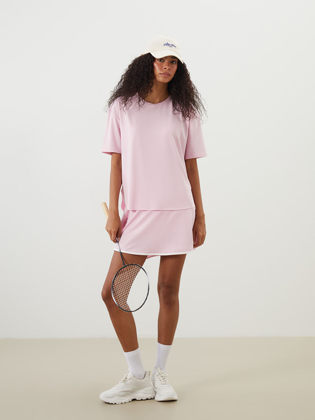 Crew Neck Women's Sports T-Shirt -S5PQ42Z8-CUK