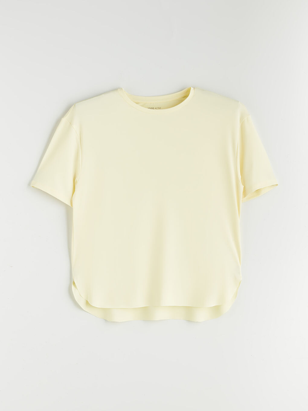Crew Neck Women's Sports T-Shirt -S5PQ42Z8-YL9