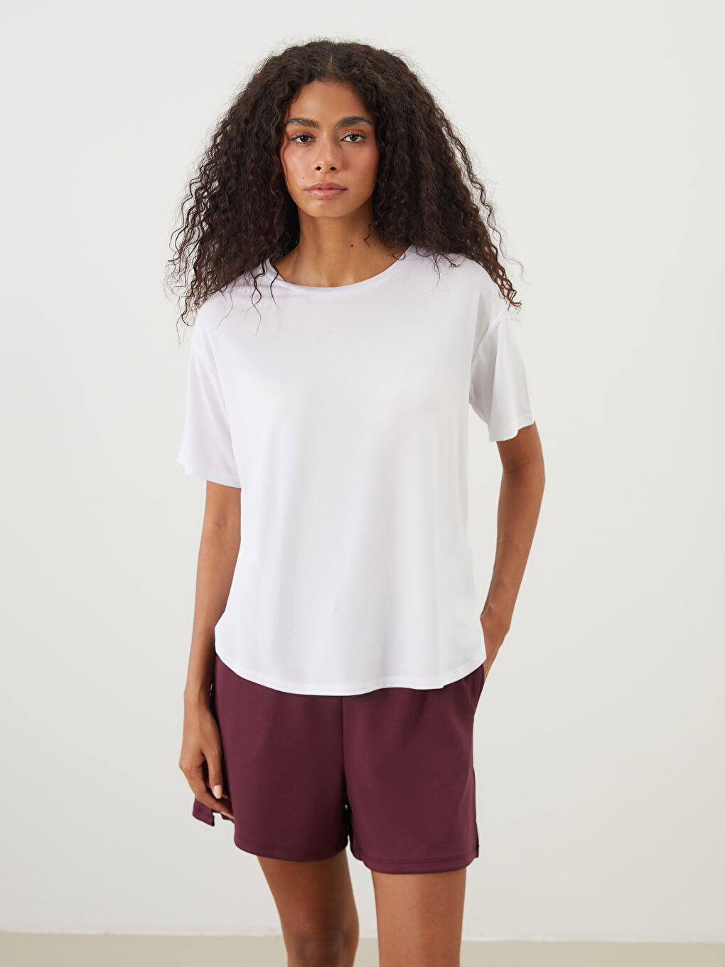 XSIDE ACTIVE Crew Neck Women's Sports T-Shirt -S5PQ43Z8-Q6K