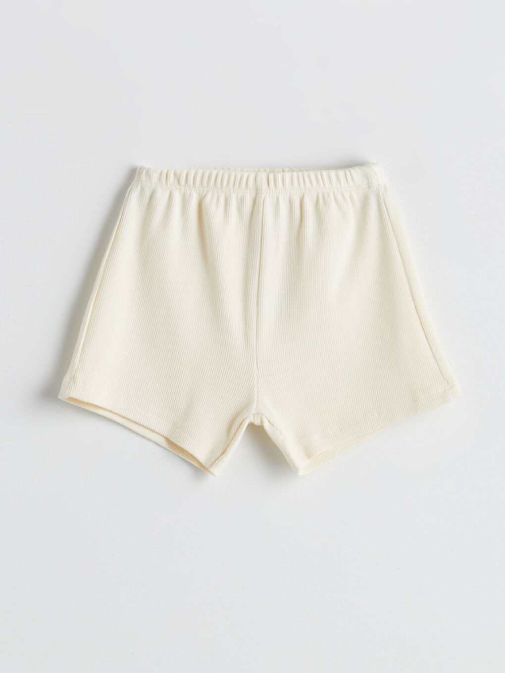 Ekru Basic Erkek Bebek Tişört ve Şort 2'li-2