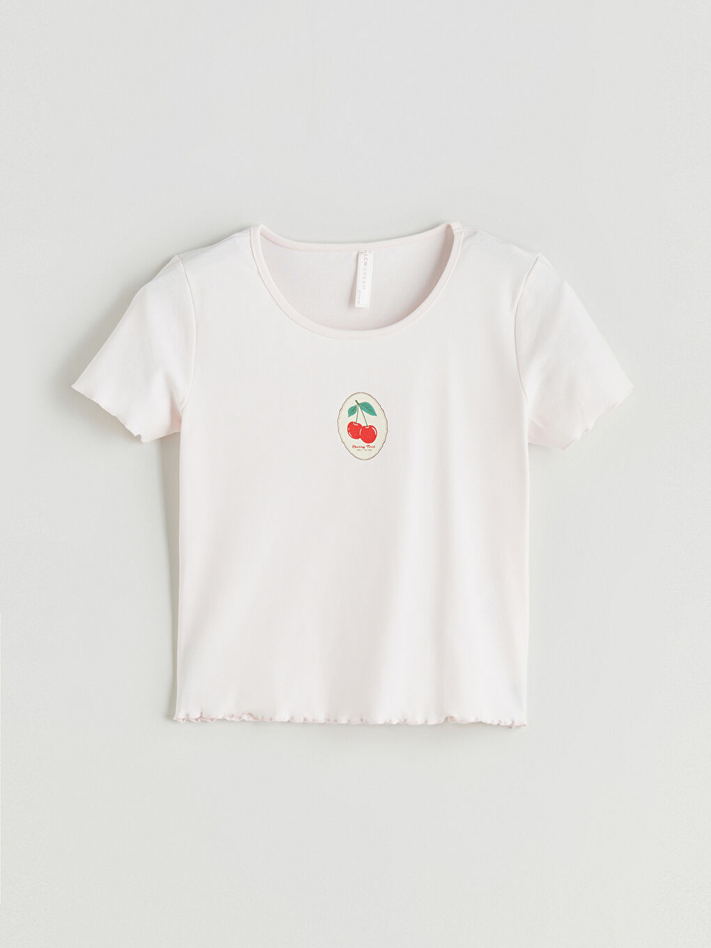 Crew Neck Printed Women's Pyjama Set -S5PQ90Z8-LTQ