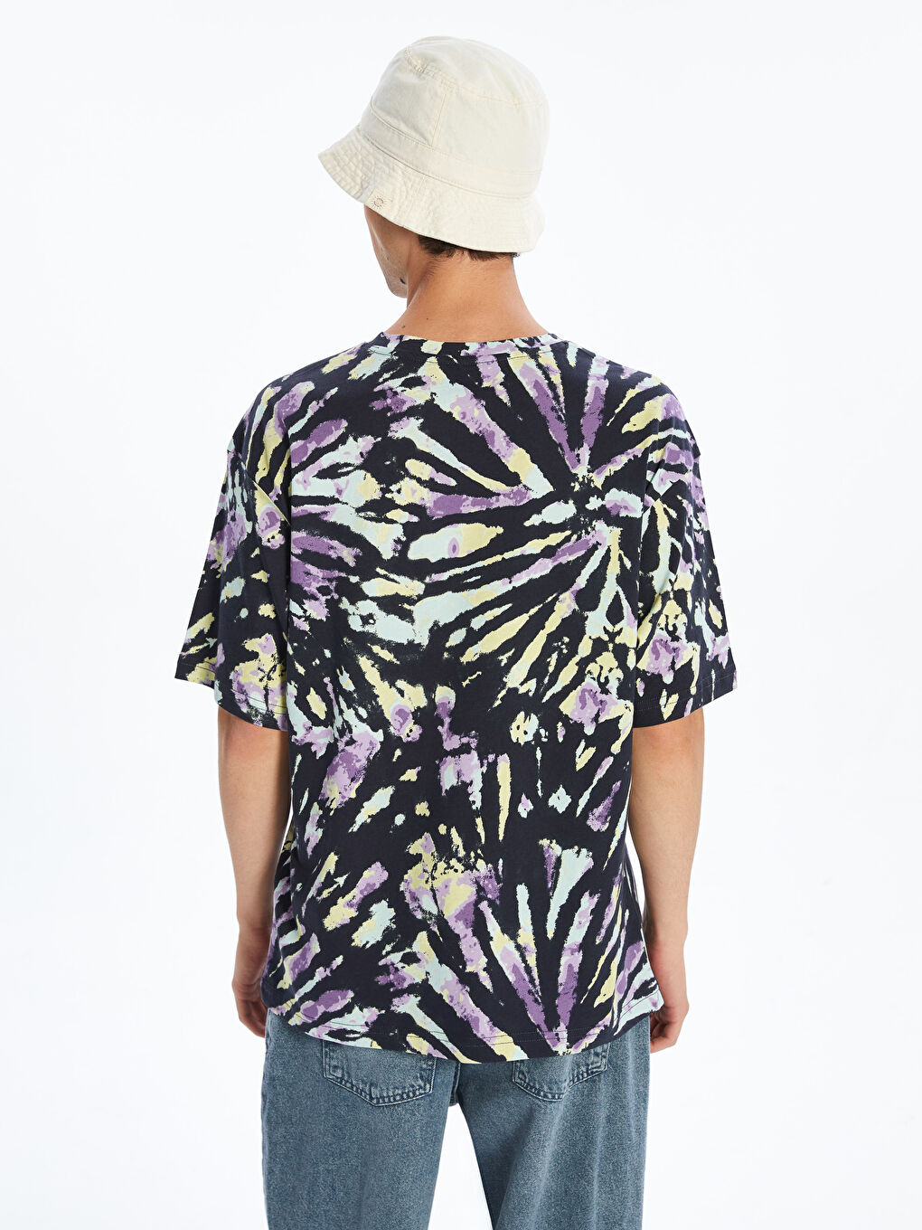 XSIDE Crew Neck Printed Jersey Men's T-Shirt -S5PR09Z8-HZX